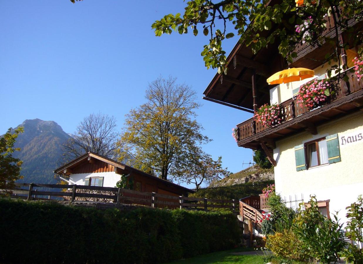 Ramsau bei Berchtesgaden Haus Brandstein Ferienwohnungen מראה חיצוני תמונה